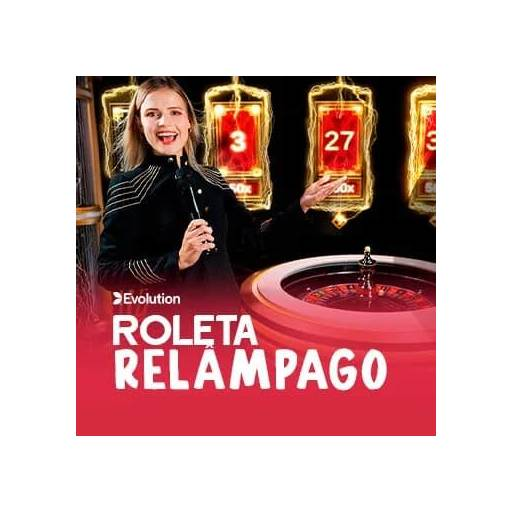 Roleta Relâmpago - Multiplicadores até 500x